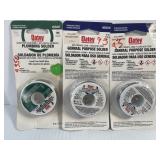 Three Unopened Rolls of Professional Solder as