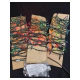 3 Strands Of Colored Christmas Lights and