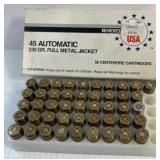 46 Rounds of Spent Brass in 45 Automatic