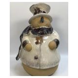 Charming Jolly Mr. Snowman 14.75ï¿½ Tall Rustic