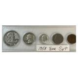 1958 Year Set of Coins