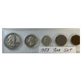 1953 Year Set of Coins