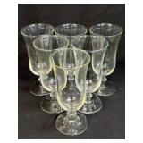 (T) Vintage Libbey GEORGIAN Clear 5.25ï¿½ Juice