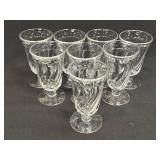 (T) Vintage Fostoria Colony Glass Footed 4.5"