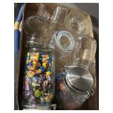 Assorted Storage Jars & More