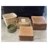 (5) Assorted Baskets