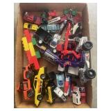 Tray Lot Of Assorted Matchbox Cars, Legos & Other