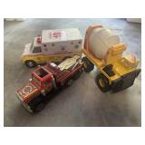 (3) Assorted Toy Trucks