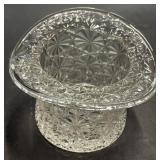 Vintage Fenton Daisy and Button Top Hat 3.25"