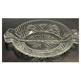 10" Vintage Anchor Hocking Vintage Pressed Glass