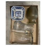 Tray Lot Of Assorted Vases & More