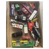 Tray Lot Of Assorted Die-Cast Cars/ Trucks &