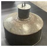 11" Galvanized Cap