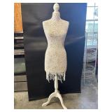 White Lace Female Mannequin Dress Form