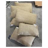 (6) Assorted Outdoor Pillows