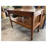 53 1/2" x 25" x 37" Table