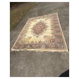 130" x 99" Area Rug( needs cleaning) & 90" x 66"
