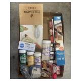 Tray Lot Of Assorted Items Including Sprinkles,