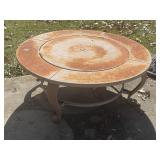 Metal/Aluminum Table 13" x 33"