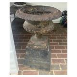 32" Cast Iron Planter