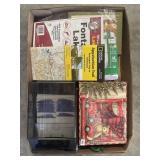 Tray Lot Of Assorted Items Including Rolodex,