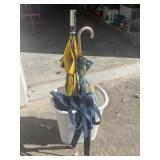 Trash Can W/ Contents