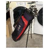 Fila Golf Bag with Nomad & Ping Clubs