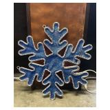 28" Snowflake Light up Decor (Untested)