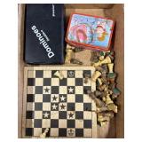 Chess Board & Pieces, Dominoes & More