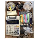 Calculator, Paper Clips, highlighters & More