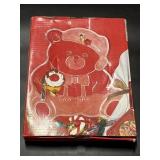 Holiday Bear Platter 11 1/2" NOS