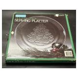 12" Anchor Hocking Holiday Magic Serving Platter