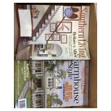 Assorted Magazines Including Southern Living &