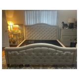 King Size Headboard/Footboard & Rails 83" x 88"