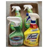 Clorox & Lysol Cleaning Sprays