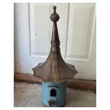 33" Metal Bird House