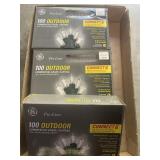 (3) GE Proline 100 Outdoor Lighting