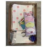 Tray Lot Of Assorted Items Including Stick On
