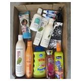 Tray Lot Of Assorted Items Including Kids Suave