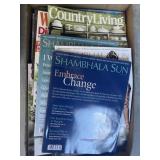 Tray Lot Of Assorted Magazines