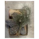 Tray Lot Of Assorted Christmas Decor