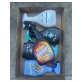 Tray Lot Of Assorted Items Including Febreze,