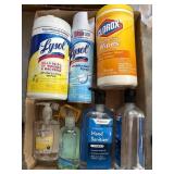 Lysol Wipes, Hand Sanitizer, & Lysol Spray