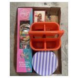 Tray Lot Of Assorted Games & More As Pictured