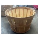 12" x 18"  Natural Wood Bushel Basket
