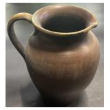 10 1/2" Pottery Pitcher Made In Italy
