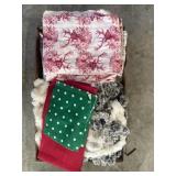 Tray Lot Of Assorted Fabric