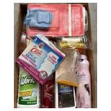 Assorted Cleaning Items such as cooktop cleaner,