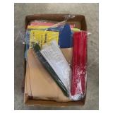 Tray Lot Of Assorted Craft Supplies