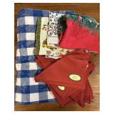 Tablecloth, Cloth Napkins, and More